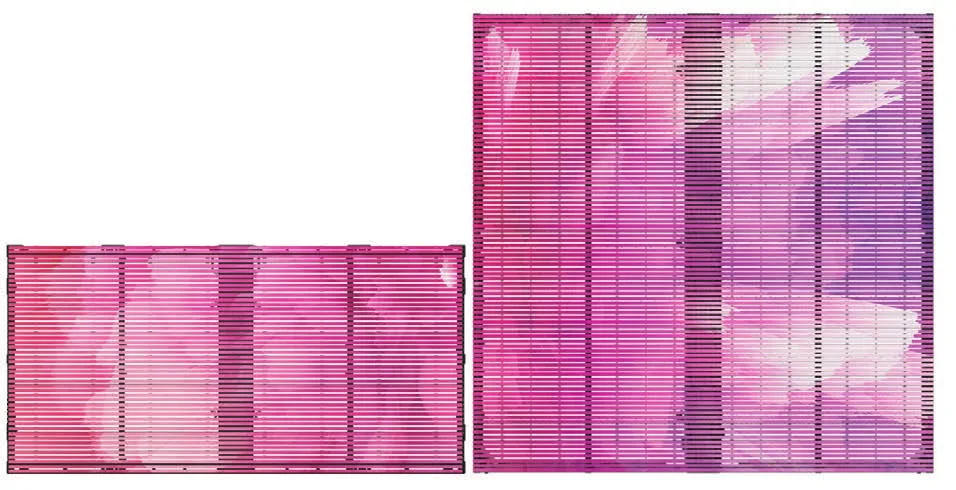 Retop Air — transparan videotron LED video wall