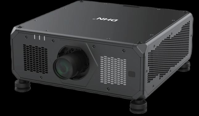 Black projector body